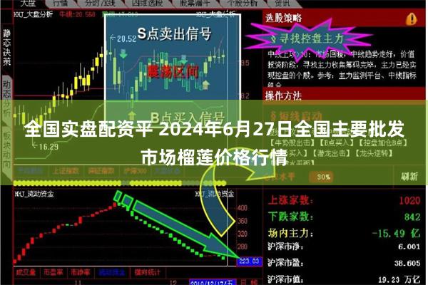 全国实盘配资平 2024年6月27日全国主要批发市场榴莲价格行情